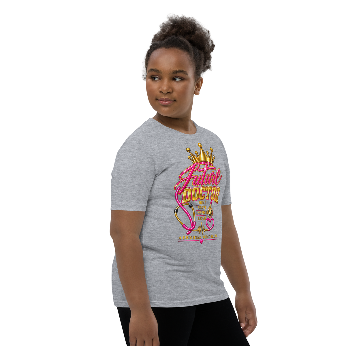 Future Doctor Youth Tee for Girls
