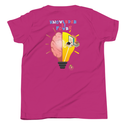 Education Is Key Youth Short Sleeve Tee for Boys