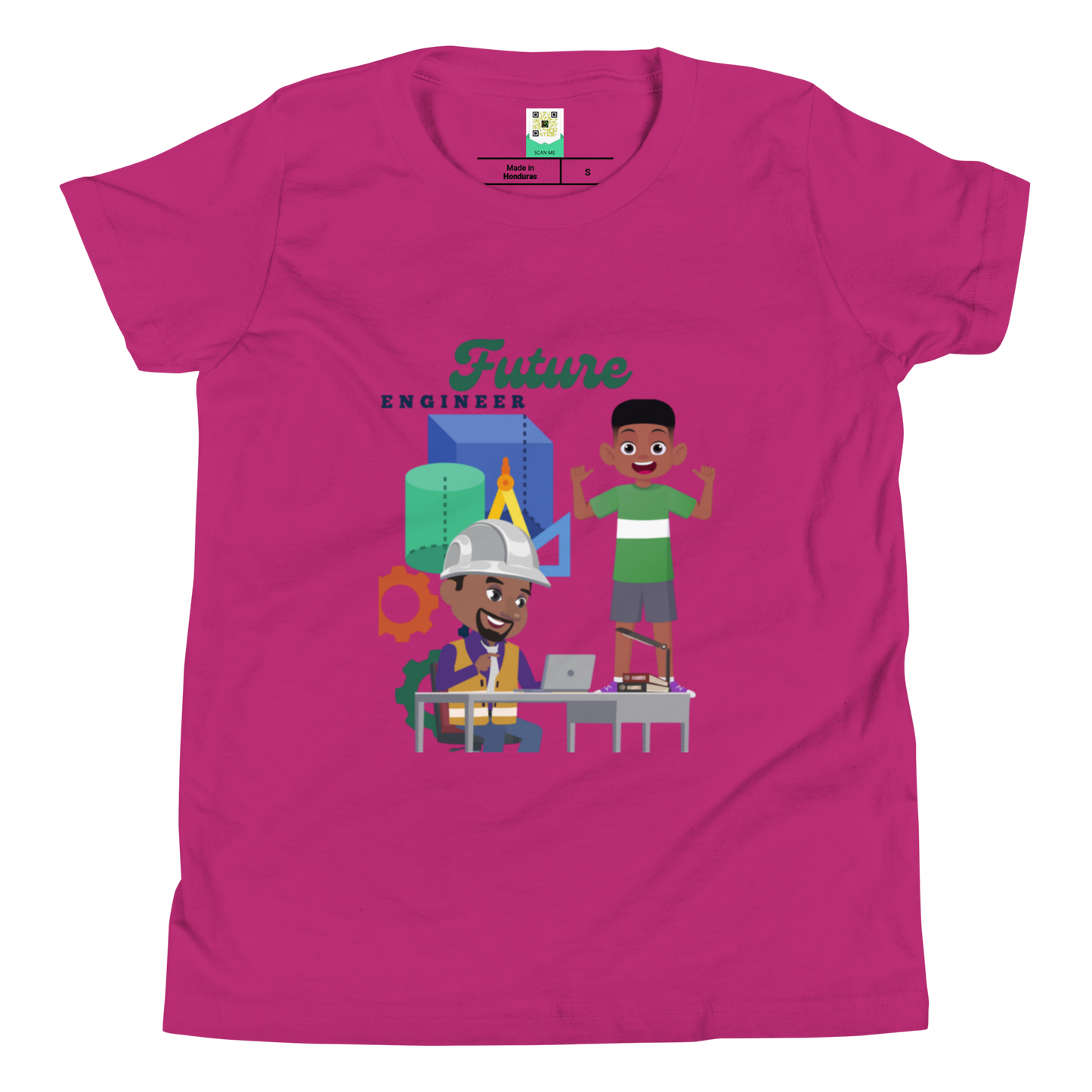 Future Engineer Youth Short Sleeve Tee for Boys