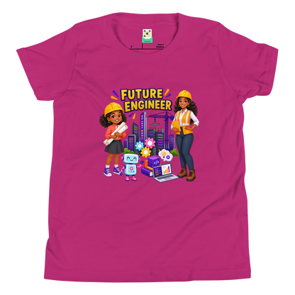 Future Engineer Youth Short Sleeve Tee for Girls
