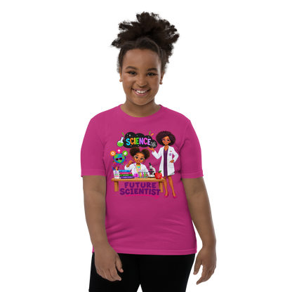 Future Scientist Youth Short Sleeve Tee for Girls