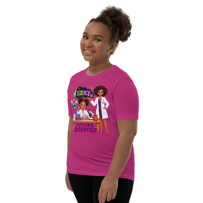 Future Scientist Youth Short Sleeve Tee for Girls