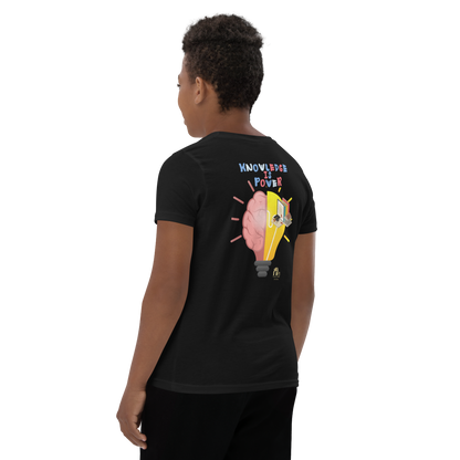Education Is Key Youth Short Sleeve Tee for Boys