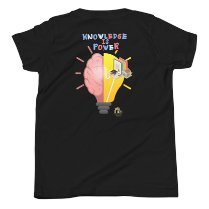 Education Is Key Youth Short Sleeve Tee for Boys