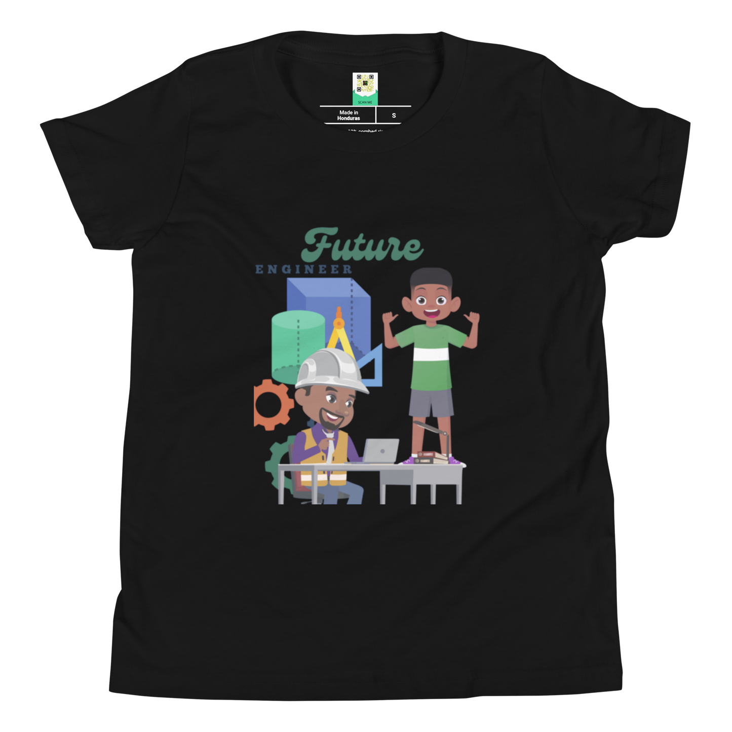Future Engineer Youth Short Sleeve Tee for Boys