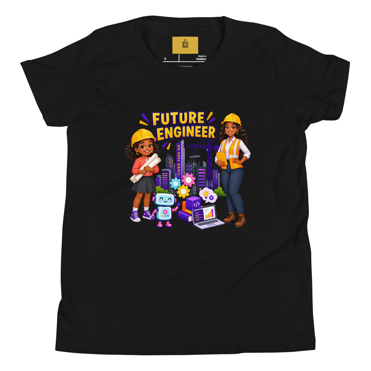 Future Engineer Youth Short Sleeve Tee for Girls