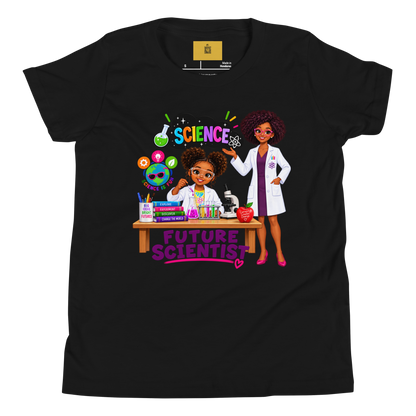 Future Scientist Youth Short Sleeve Tee for Girls