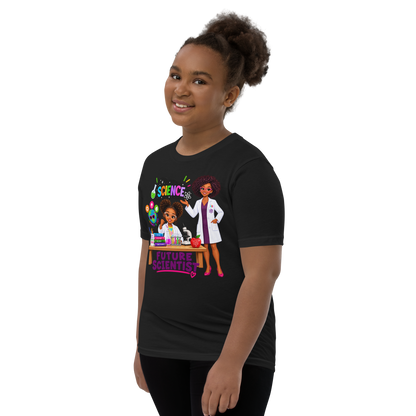Future Scientist Youth Short Sleeve Tee for Girls