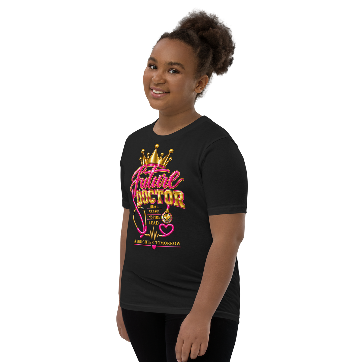 Future Doctor Youth Tee for Girls