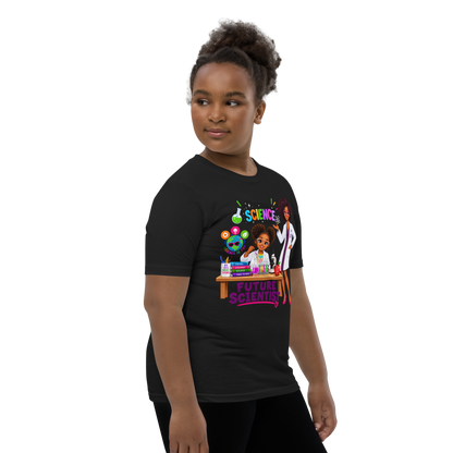 Future Scientist Youth Short Sleeve Tee for Girls