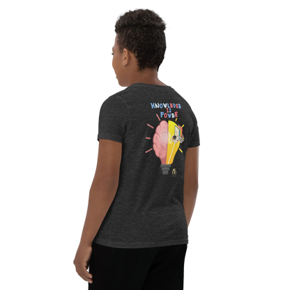 Education Is Key Youth Short Sleeve Tee for Boys