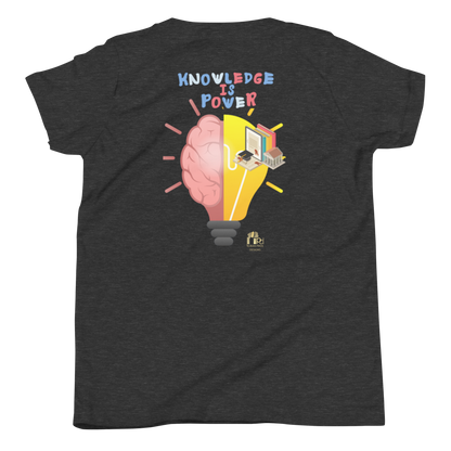 Education Is Key Youth Short Sleeve Tee for Boys