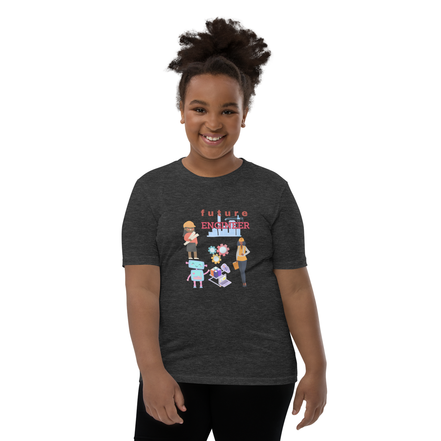 Future Engineer Youth Short Sleeve Tee for Girls