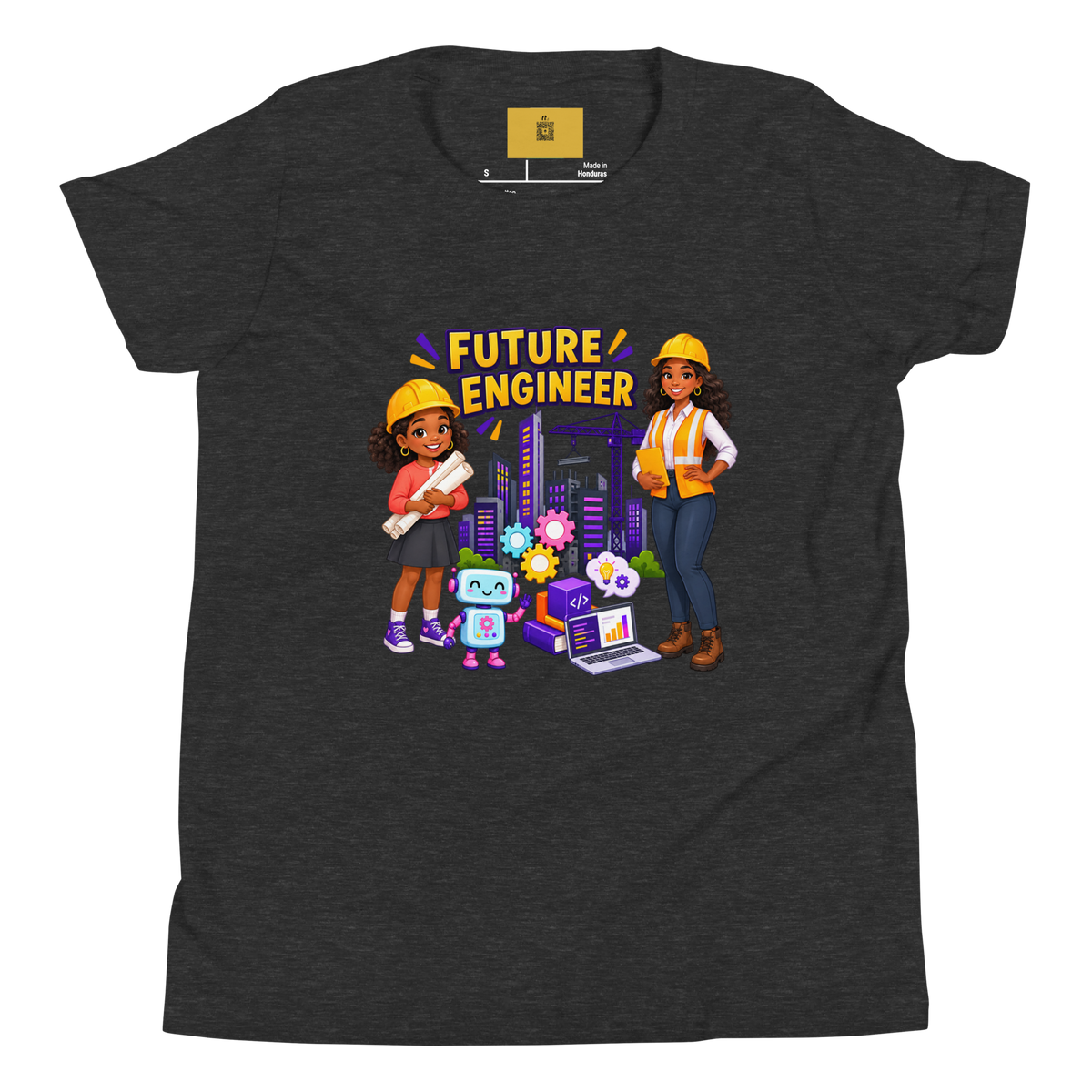 Future Engineer Youth Short Sleeve Tee for Girls