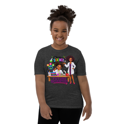 Future Scientist Youth Short Sleeve Tee for Girls
