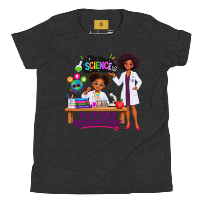 Future Scientist Youth Short Sleeve Tee for Girls