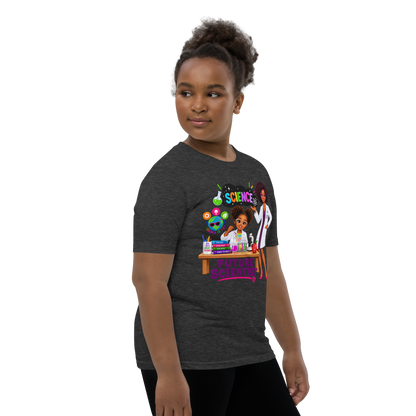 Future Scientist Youth Short Sleeve Tee for Girls