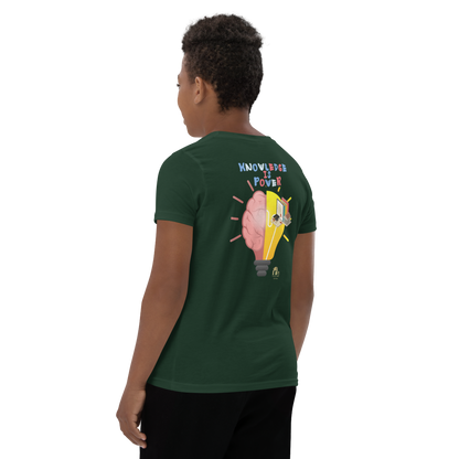 Education Is Key Youth Short Sleeve Tee for Boys