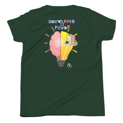Education Is Key Youth Short Sleeve Tee for Boys