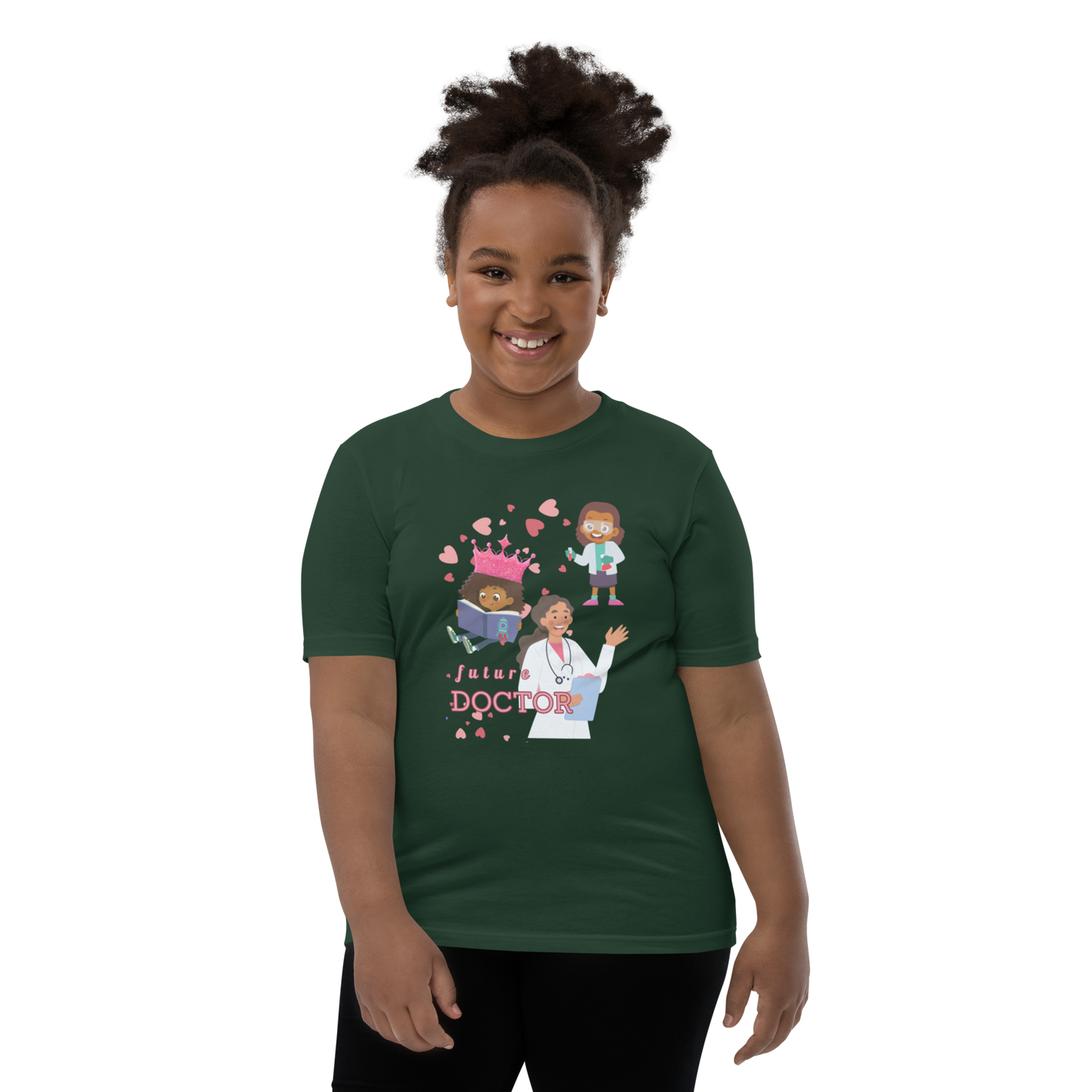 Future Doctor Youth Tee for Girls