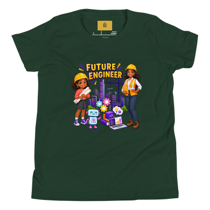 Future Engineer Youth Short Sleeve Tee for Girls