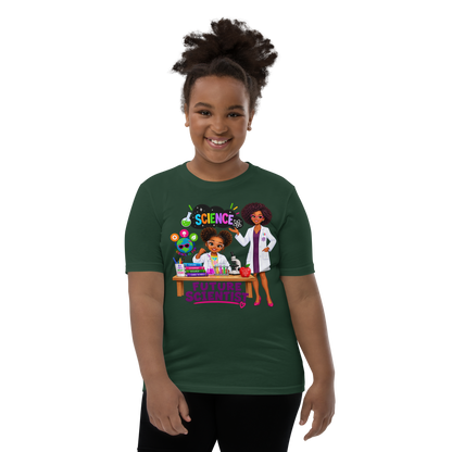 Future Scientist Youth Short Sleeve Tee for Girls