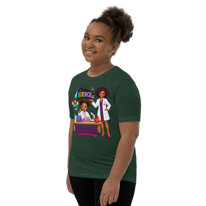 Future Scientist Youth Short Sleeve Tee for Girls