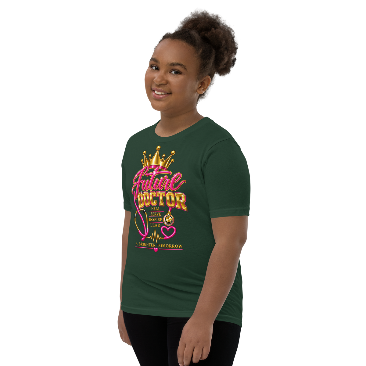 Future Doctor Youth Tee for Girls