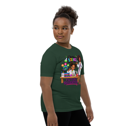 Future Scientist Youth Short Sleeve Tee for Girls