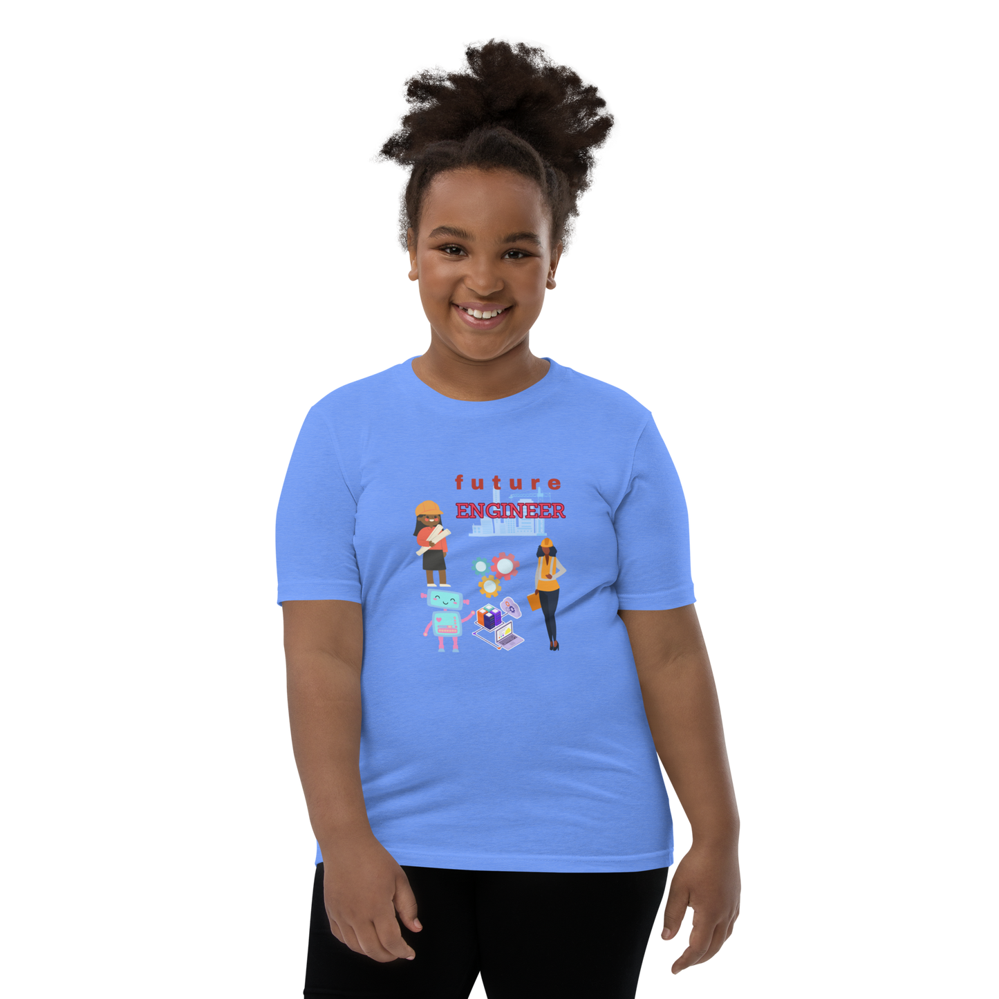 Future Engineer Youth Short Sleeve Tee for Girls
