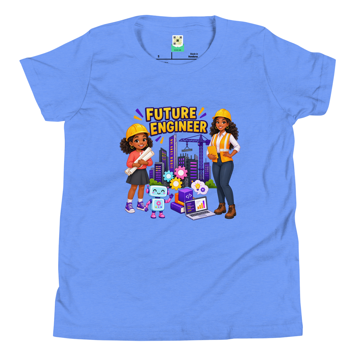 Future Engineer Youth Short Sleeve Tee for Girls