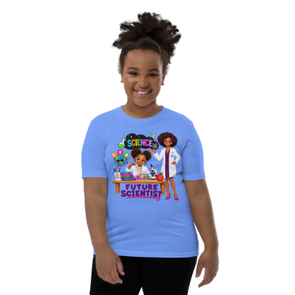 Future Scientist Youth Short Sleeve Tee for Girls
