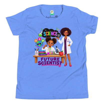Future Scientist Youth Short Sleeve Tee for Girls