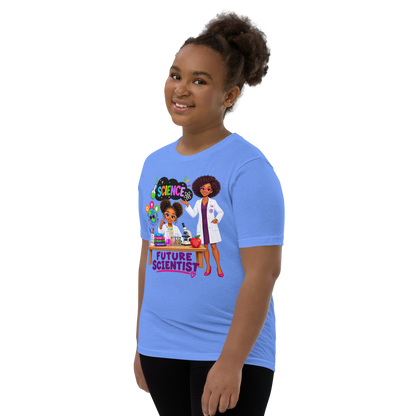 Future Scientist Youth Short Sleeve Tee for Girls