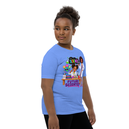 Future Scientist Youth Short Sleeve Tee for Girls