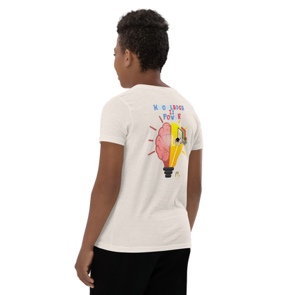 Education Is Key Youth Short Sleeve Tee for Boys