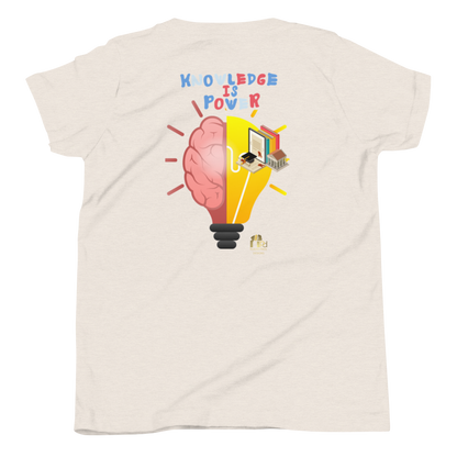 Education Is Key Youth Short Sleeve Tee for Boys