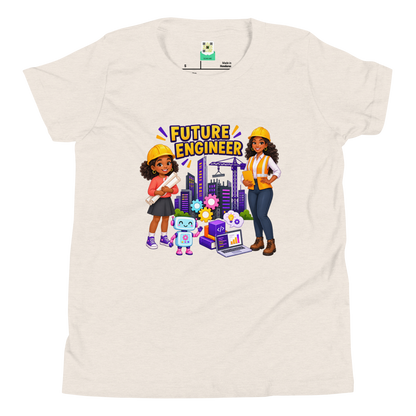Future Engineer Youth Short Sleeve Tee for Girls