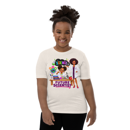 Future Scientist Youth Short Sleeve Tee for Girls
