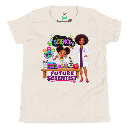 Future Scientist Youth Short Sleeve Tee for Girls