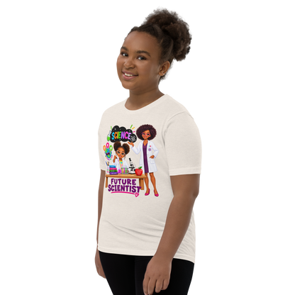 Future Scientist Youth Short Sleeve Tee for Girls