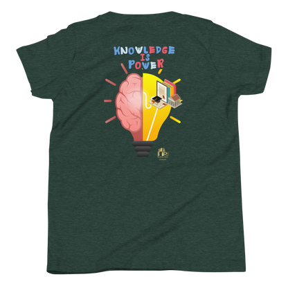 Education Is Key Youth Short Sleeve Tee for Boys
