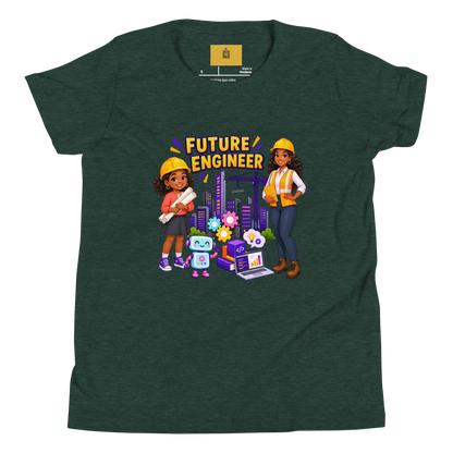 Future Engineer Youth Short Sleeve Tee for Girls