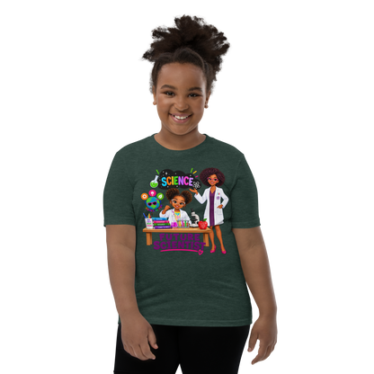 Future Scientist Youth Short Sleeve Tee for Girls