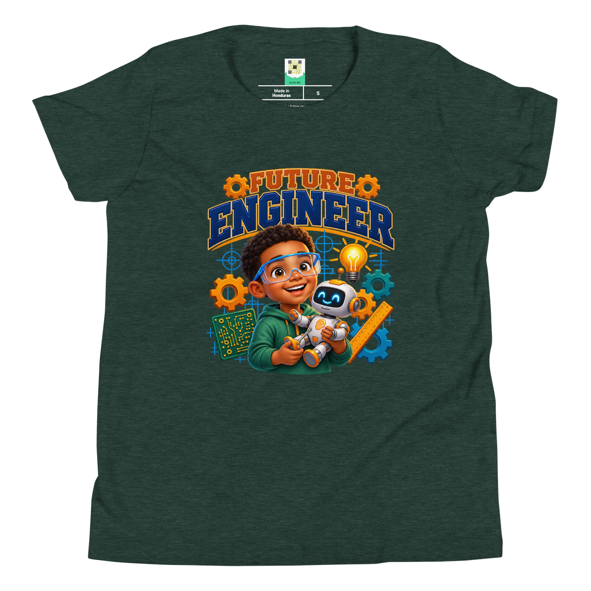 Future Engineer Short Sleeve Tee for Boys