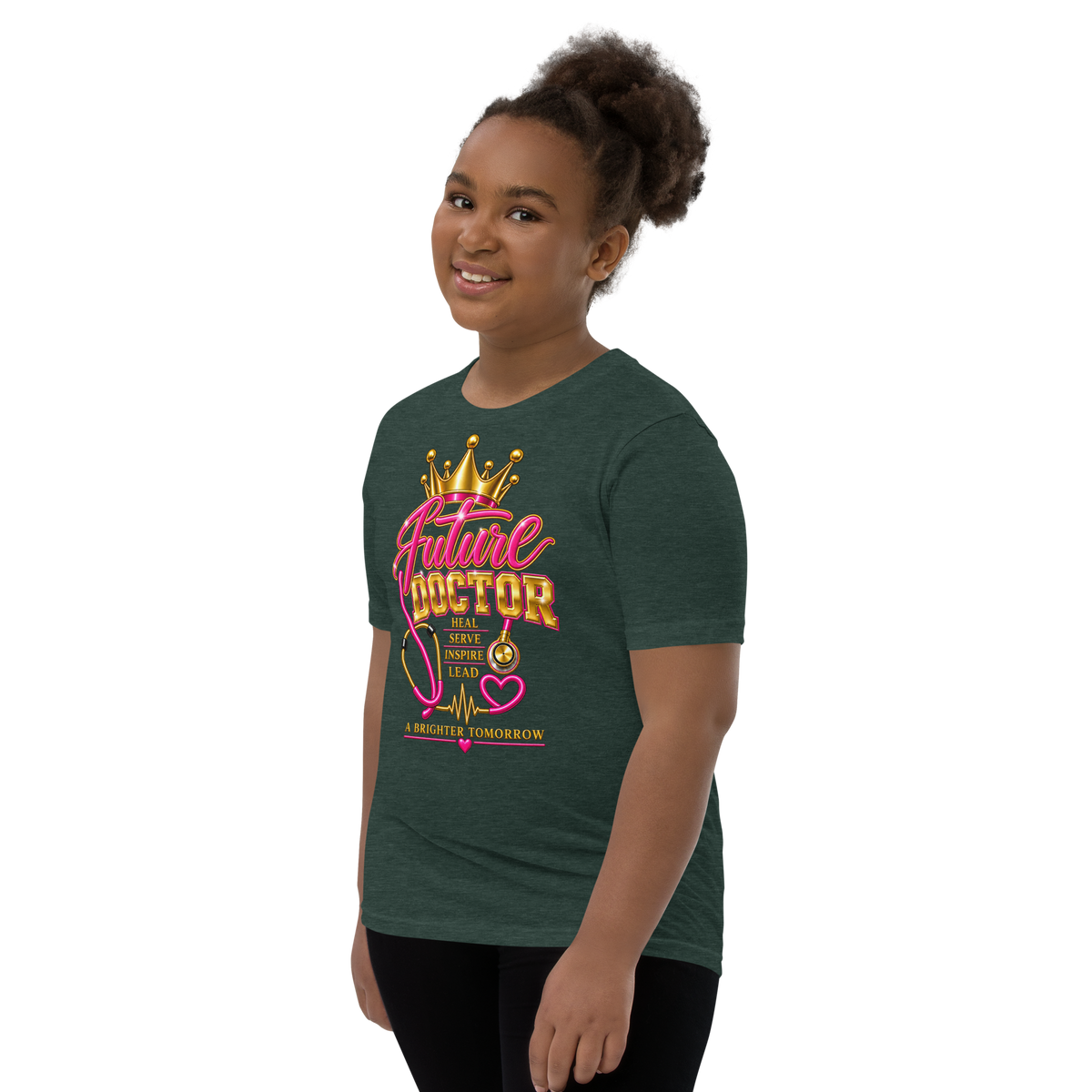 Future Doctor Youth Tee for Girls