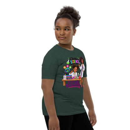 Future Scientist Youth Short Sleeve Tee for Girls