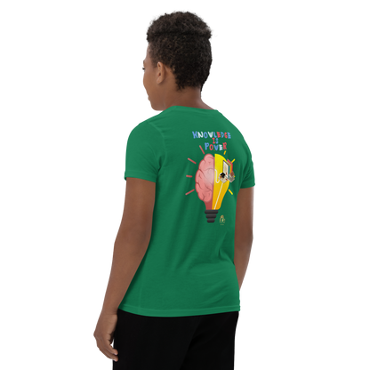 Education Is Key Youth Short Sleeve Tee for Boys