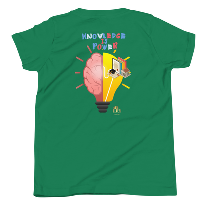 Education Is Key Youth Short Sleeve Tee for Boys