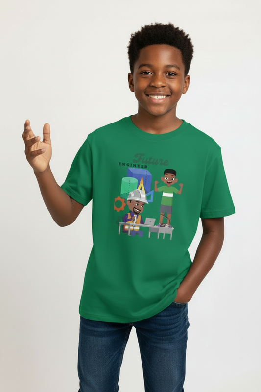 Future Engineer Youth Short Sleeve Tee for Boys